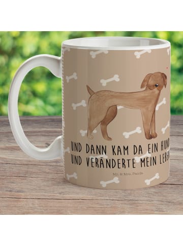 Mr. & Mrs. Panda Kindertasse Hund Dogge mit Spruch in Hundeglück