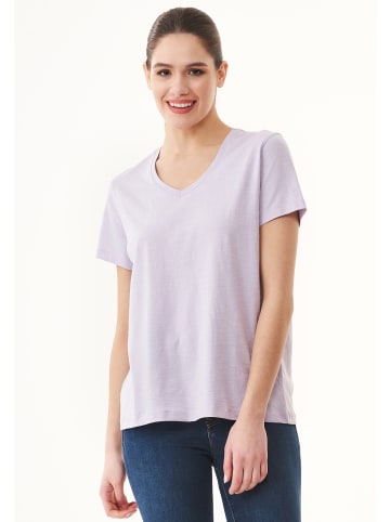 Organication T-Shirt "WCASUAL002" in Zartflieder