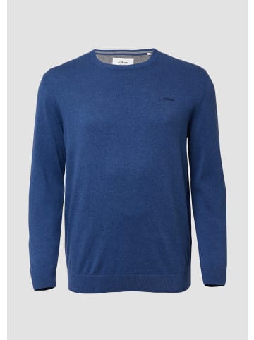 s.Oliver Strickpullover in 55W0_royalblau