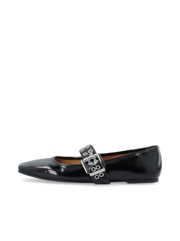 Bianco Mary Jane Schuhe in BlackPatent