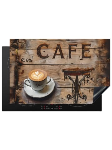 KitchenYeah Herdabdeckplatte Café Induktionskochfeldschutz, Kochfeldschutzmatte