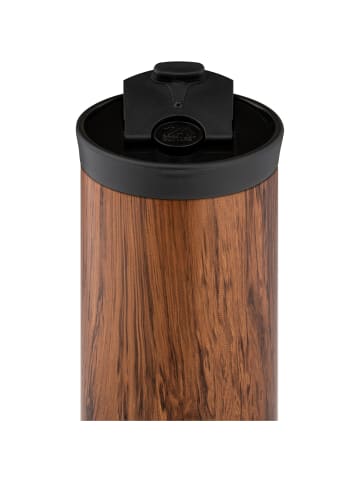 24Bottles Travel Trinkbecher 600 ml in sequoia wood