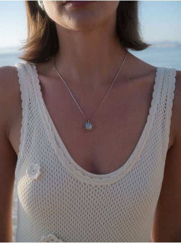 PURELEI Kette Iconic Sun Silber