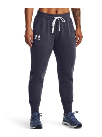 Under Armour Sporthose RIVAL FLEECE JOGGERS in Blau