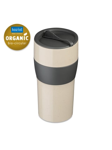 koziol AROMA TO GO XL * - Thermobecher mit Deckel 700ml in nature desert sand/nature as