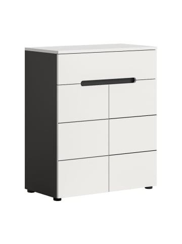 ebuy24 Weiß 80 x 37 cm