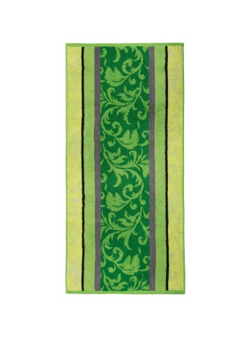 Erwin Müller Jacquard Handtuch 4er-Pack Ludwigsburg in apfelgrün