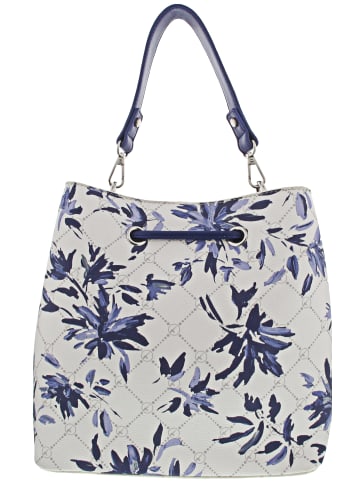 Tamaris Anastasia Flower Zugbeute Tasche Weiß