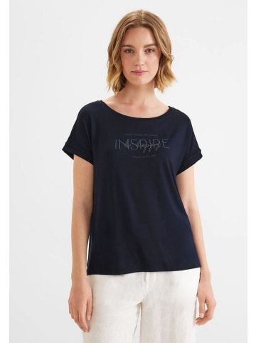 Street One T-Shirt in deep blue