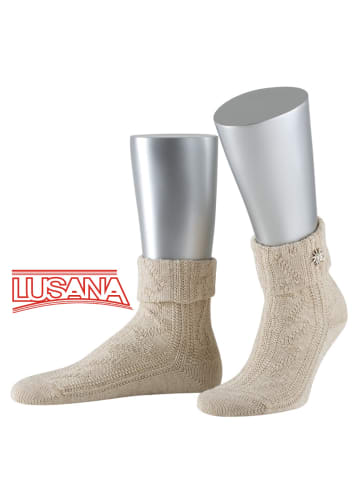 Lusana Socken in beige