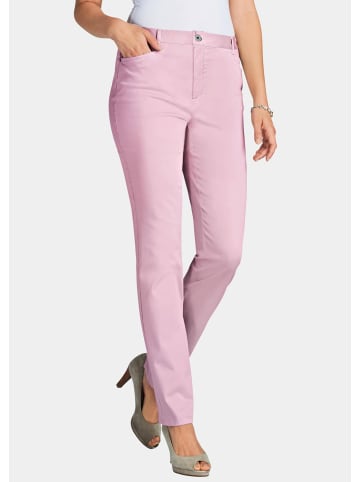 GOLDNER Baumwollhose ANNA Leichte Baumwoll-Hose ANNA in geranie