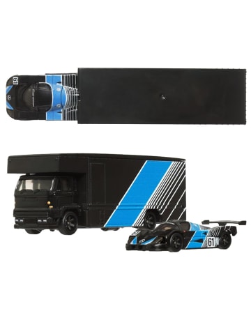 Hot Wheels Sauber-Mercedes C9 + Fleet Flyer | Hot Wheels Team Transport Fahrzeuge