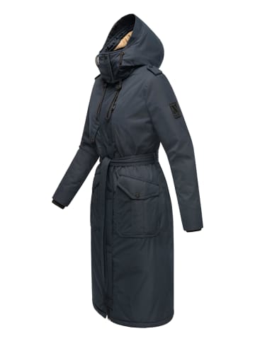 Navahoo Wintermantel Hokulanii in Navy