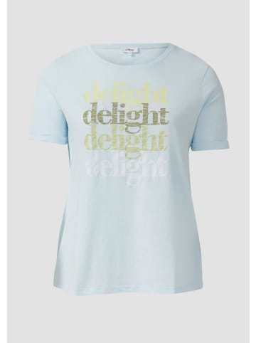 s.Oliver T-Shirt in 51D0_arktisblau