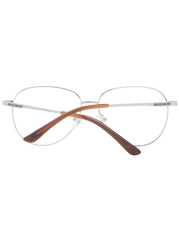 Skechers Herren Optische Fassungen Rund Silber
