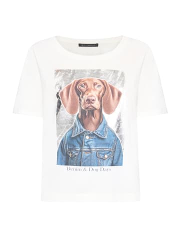Betty Barclay Casual-Shirt mit Aufdruck in Patch White/Dark Blue