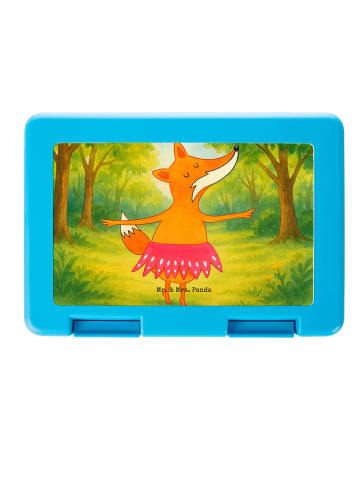 Mr. & Mrs. Panda Snackbox Fuchs Ballerina Design ohne Spruch in Weiß