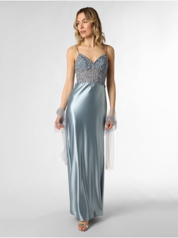 Unique Abendkleid in blue stone - 0002