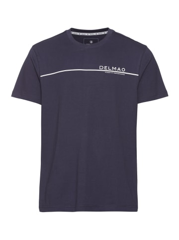 Delmao T-Shirt in dunkelblau