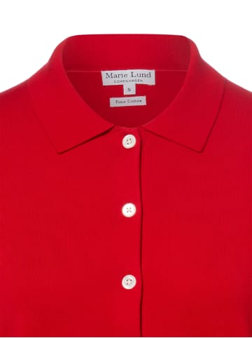 Marie Lund Strickjacke in rot - 0003