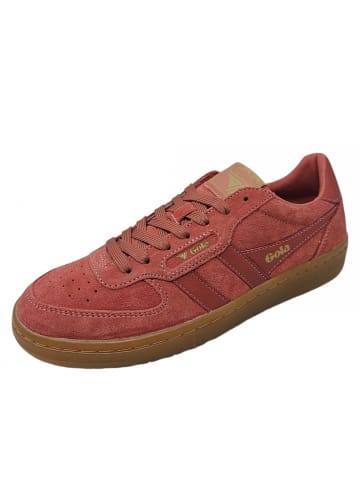 Gola sportlicher Schnürer Hawk Suede 86 in Pink