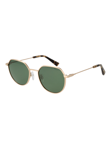 Bulget Frauen Sonnenbrille Panto Gold