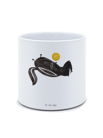 Mr. & Mrs. Panda Pflanzkübel Groß Stinktier Ball ohne Spruch in Weiß