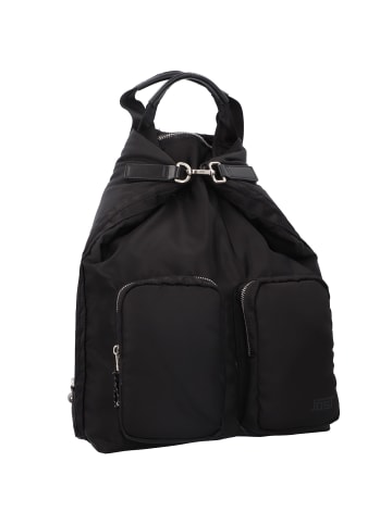 Jost Sala XChange Handtasche RFID 28 cm Laptopfach mit Rucksackfunktion in black