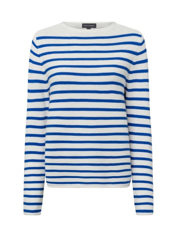 Franco Callegari Strickpullover in weiß blau - 0010