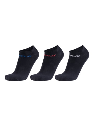 Replay Socken 9er Pack in Weiß/Schwarz/Dunkelblau
