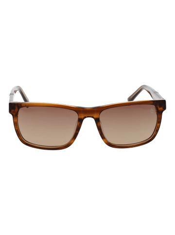 Timberland Herren Sonnenbrillen Rechteck Braun