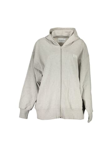 Calvin Klein Graues recycelte Baumwoll Sweatshirt
