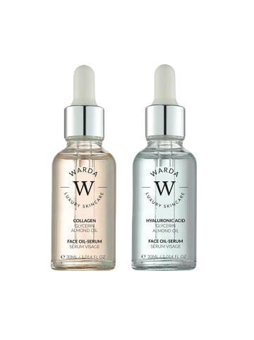 Warda Hydration & Lifting Duo Hyaluronsäure-Ölserum + Kollagen-Ölserum