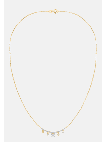 Diamant Exquis Halskette aus 585 Gelbgold mit Diamant