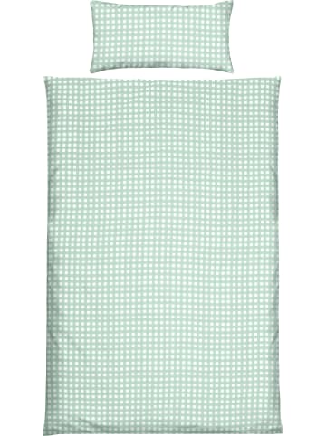 Erwin Müller Seersucker Bettwäsche Kronach in jade