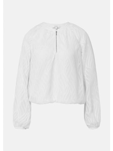 comma Bluse in 0100_weiß