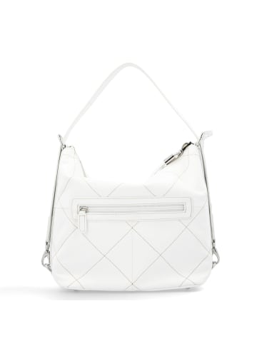 PICARD Aurelie - Schultertasche 34 cm Rindleder in white lily