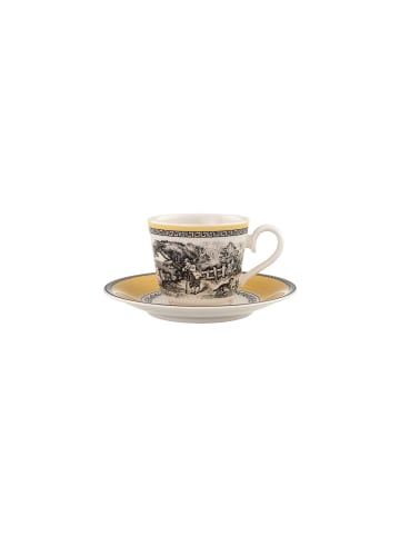 Villeroy & Boch Espressotasse mit Untertasse Audun Ferme 80 ml in bunt