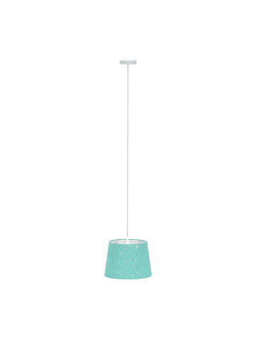 relaxdays Kinderzimmerlampe "Sterne" in Mint - Ø 27 cm