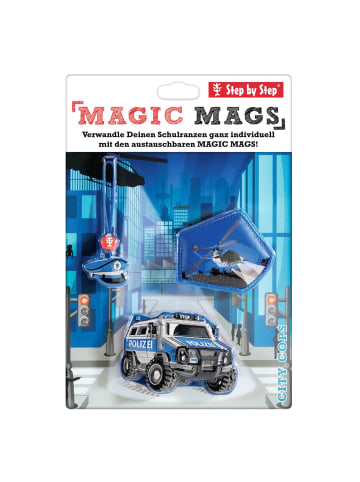 Step by Step Ranzen-Zubehör-Set MAGIC MAGS in Police Truck Diego