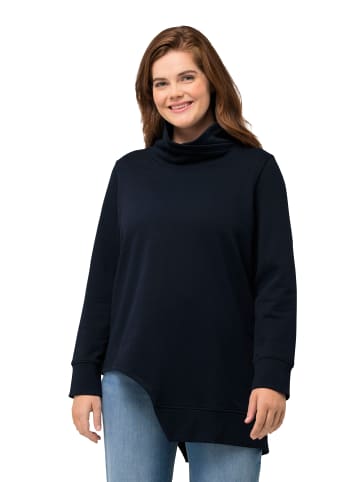 Ulla Popken Sweatshirt in marine