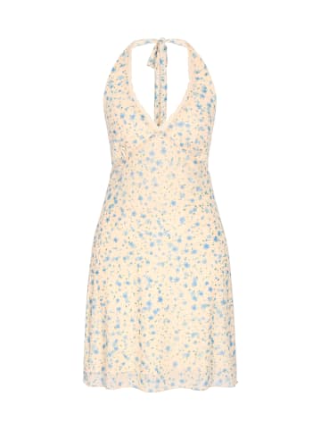 myMo Women Dress in blue offwhite