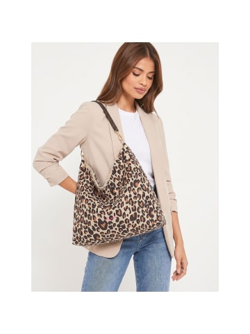 Fritzi aus Preußen Hobo Limited Leo Camel Schultertasche 47 cm leo camel