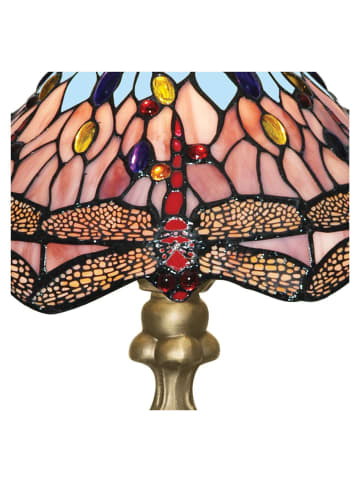 Licht-Erlebnisse Tischlampe (B)14.5 x (L)14.5 x (H)45 cm in Messing Bunt