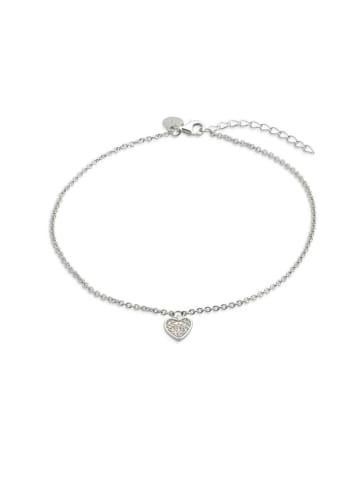 Xenox Fußkettchen für Damen in silber