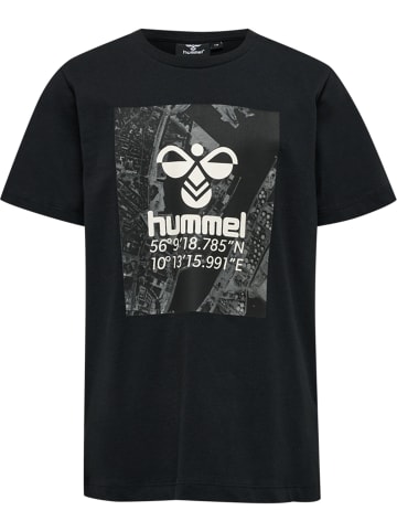 Hummel Hummel T-Shirt Hmlsatellite Kinder in BLACK