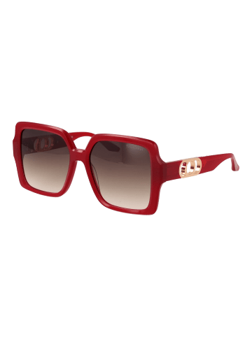 Trussardi Frauen Sonnenbrille Quadratisch Rot