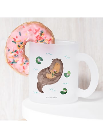 Mr. & Mrs. Panda Kaffeebecher Otter Seerose ohne Spruch in Transparent