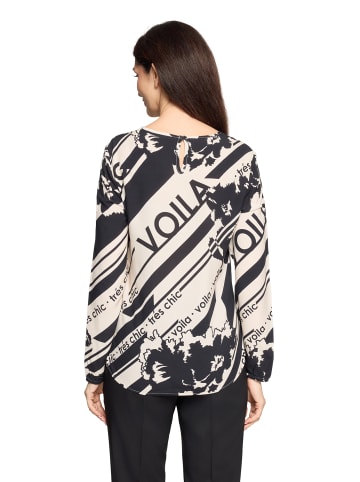 Betty Barclay Bluse in ecru schwarz