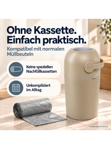 Kinderhaus Blaubär Magic Majestic Windeleimer TOP in Sesame